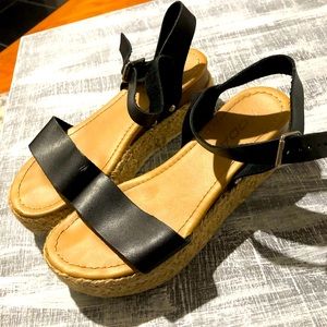 Soda Platform Sandals